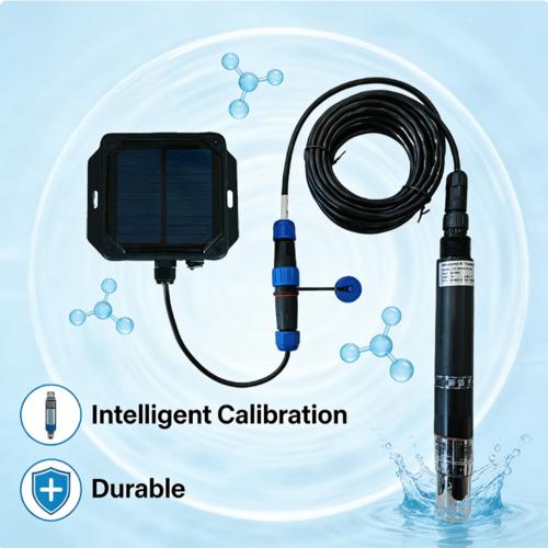 ZONEWU Solar Water Quality Chloride Ion Sensor