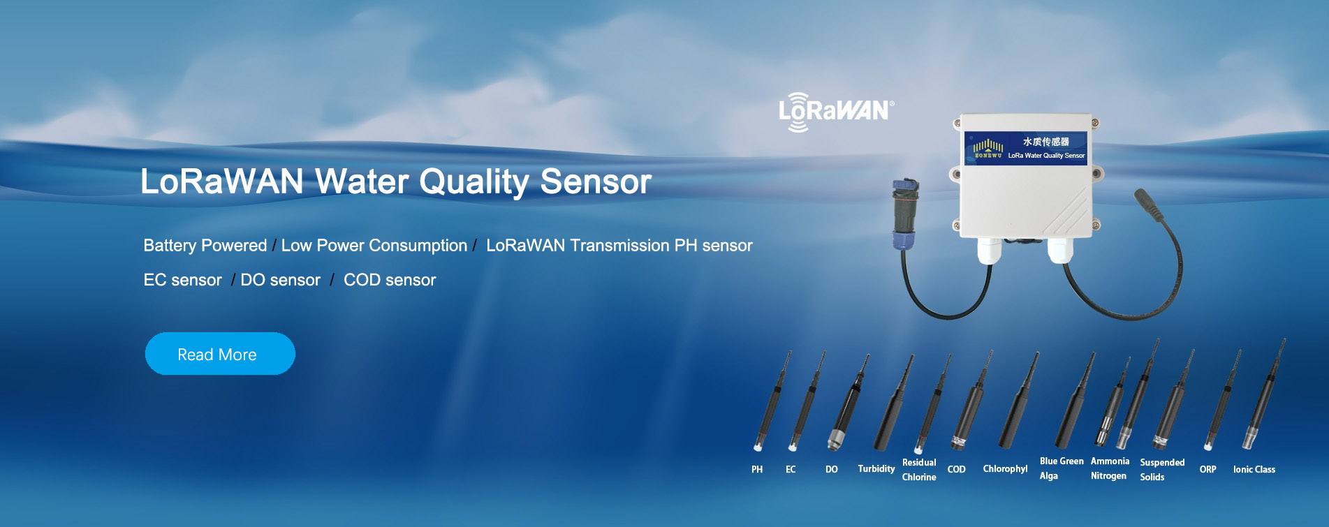 LoRaWAN Water Quality Sensor